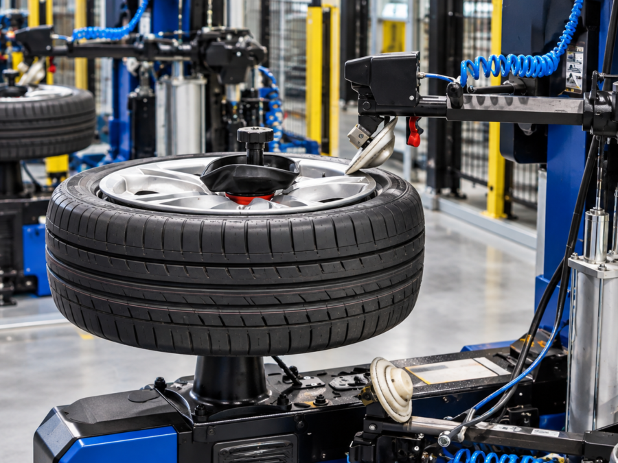 Tire Strapping Line