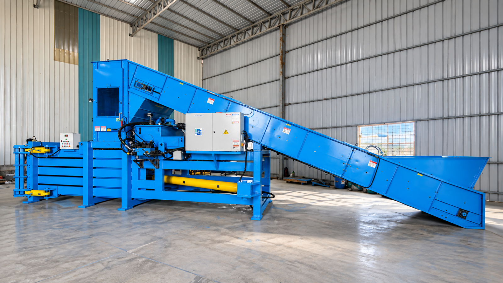 Industrial Baler Machine