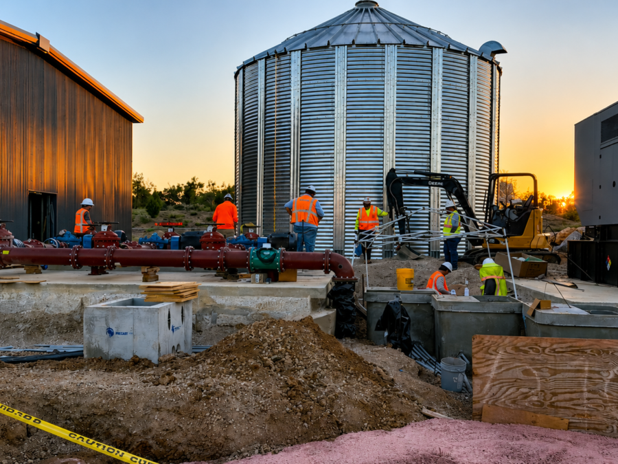 Moonlight Bend MUD Water Treatment Plant